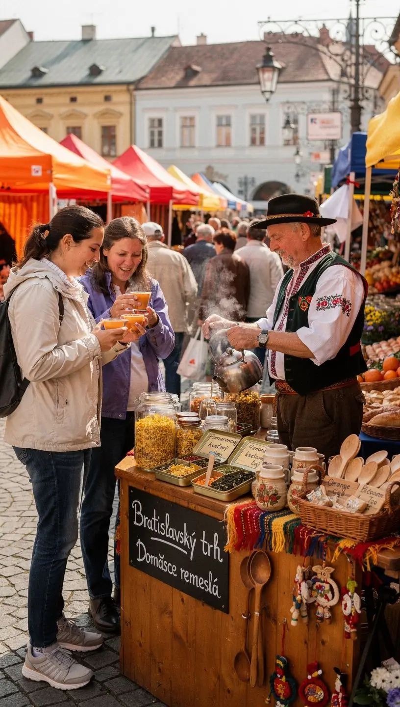Čaj z pomarančových kvetov podávaný v elegantnej šálke s citrusovým dekorom.